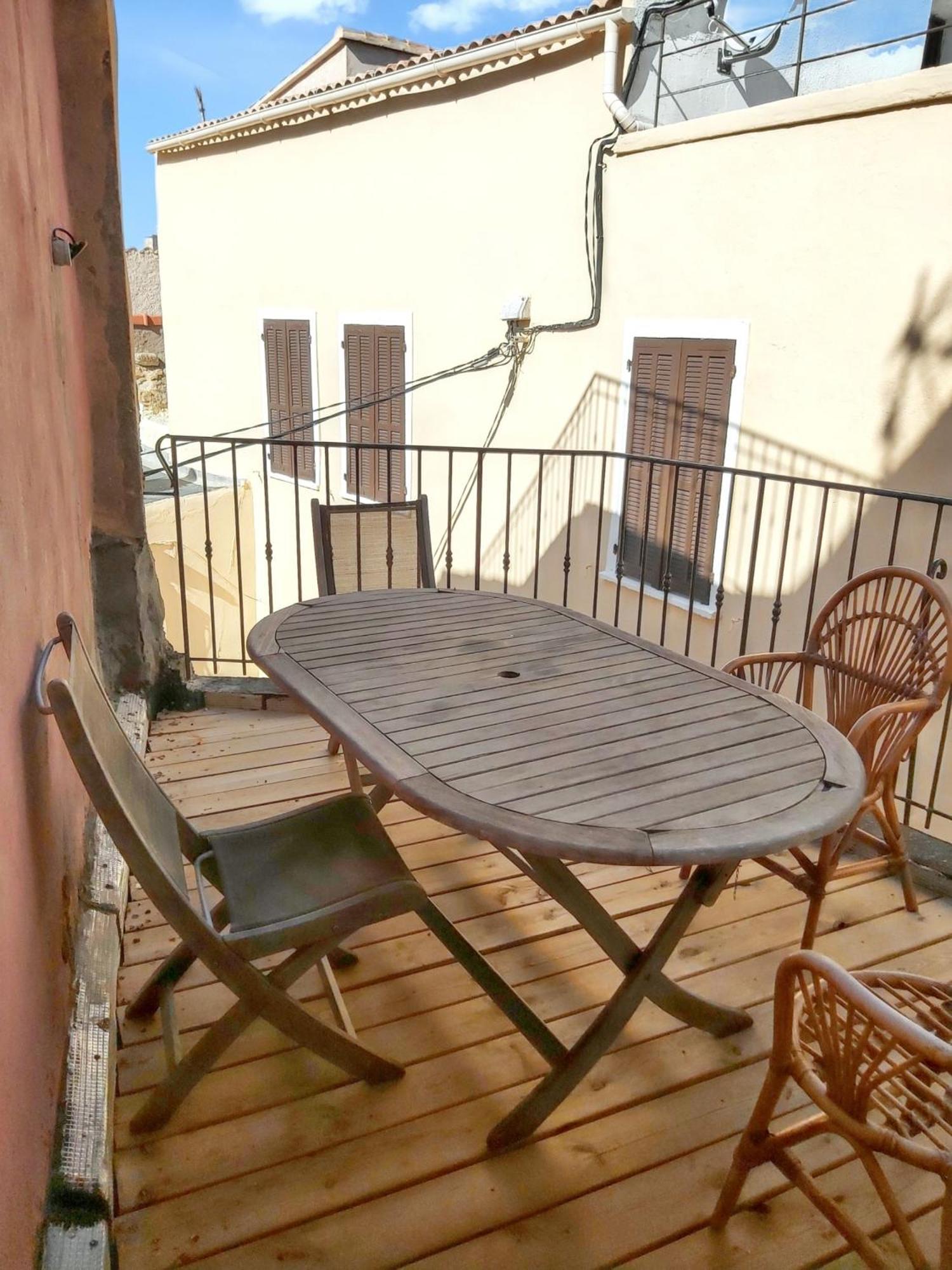 Appartement Charmant A Algajola Avec Terrasse エクステリア 写真